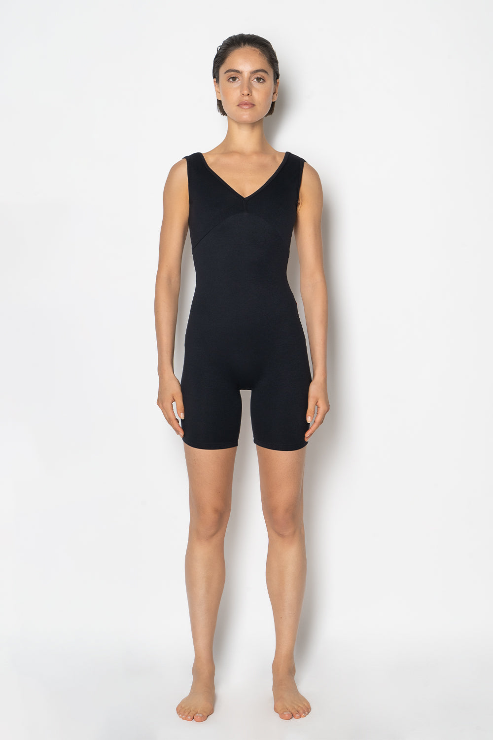 Alicia semi-unitard in M-Black