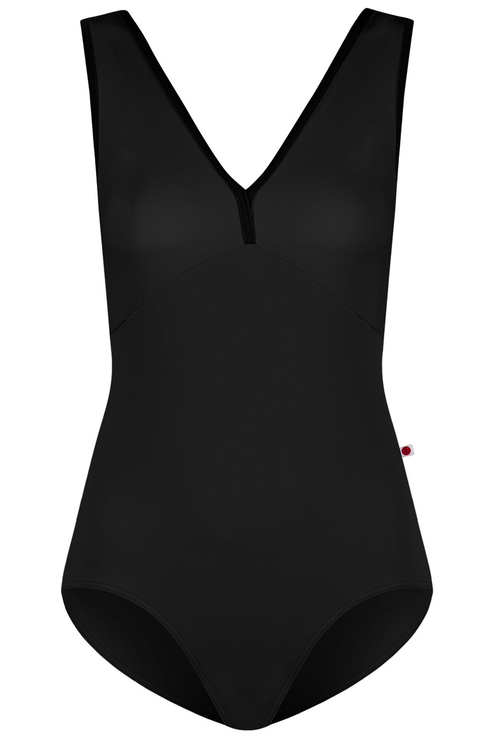 Alicia Mesh leotard in N-Black color