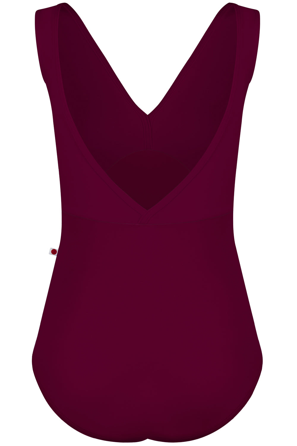 Alicia basics leotard in N-Burgundy color