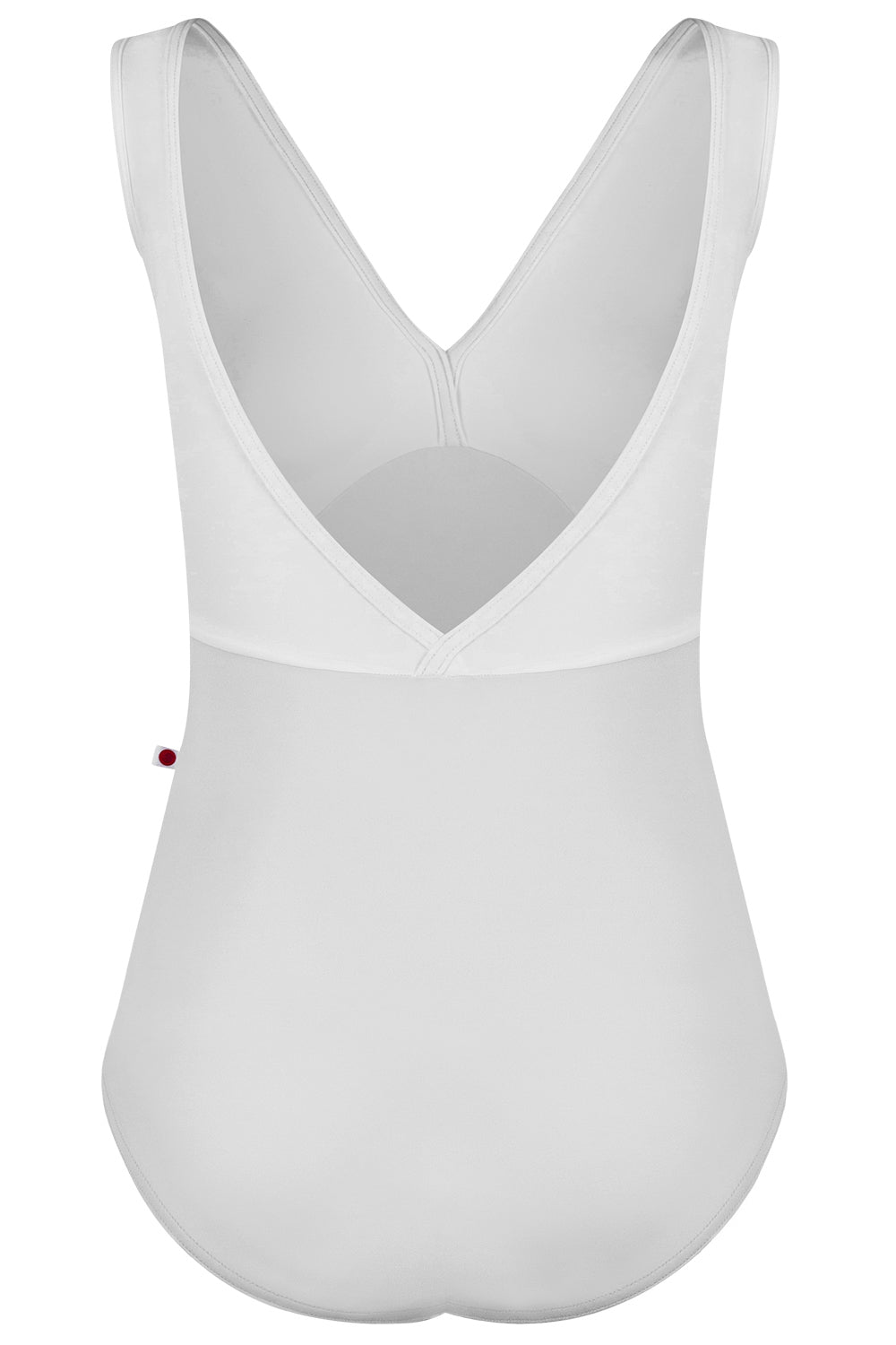 Alicia basics leotard in T-White color