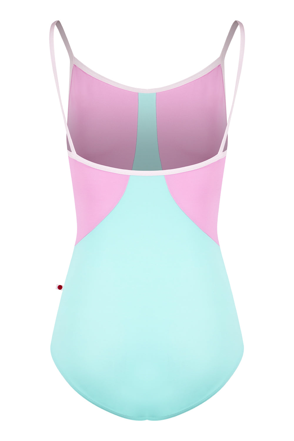 Amanda leotard in T-Frozen body color with T-Macaron top color and T-Rose trim color