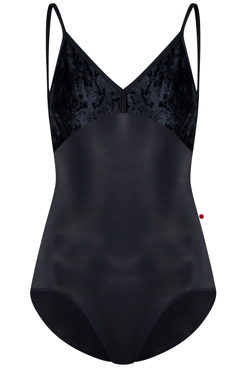 Daria leotard in N-Black body color with CV-Black top color