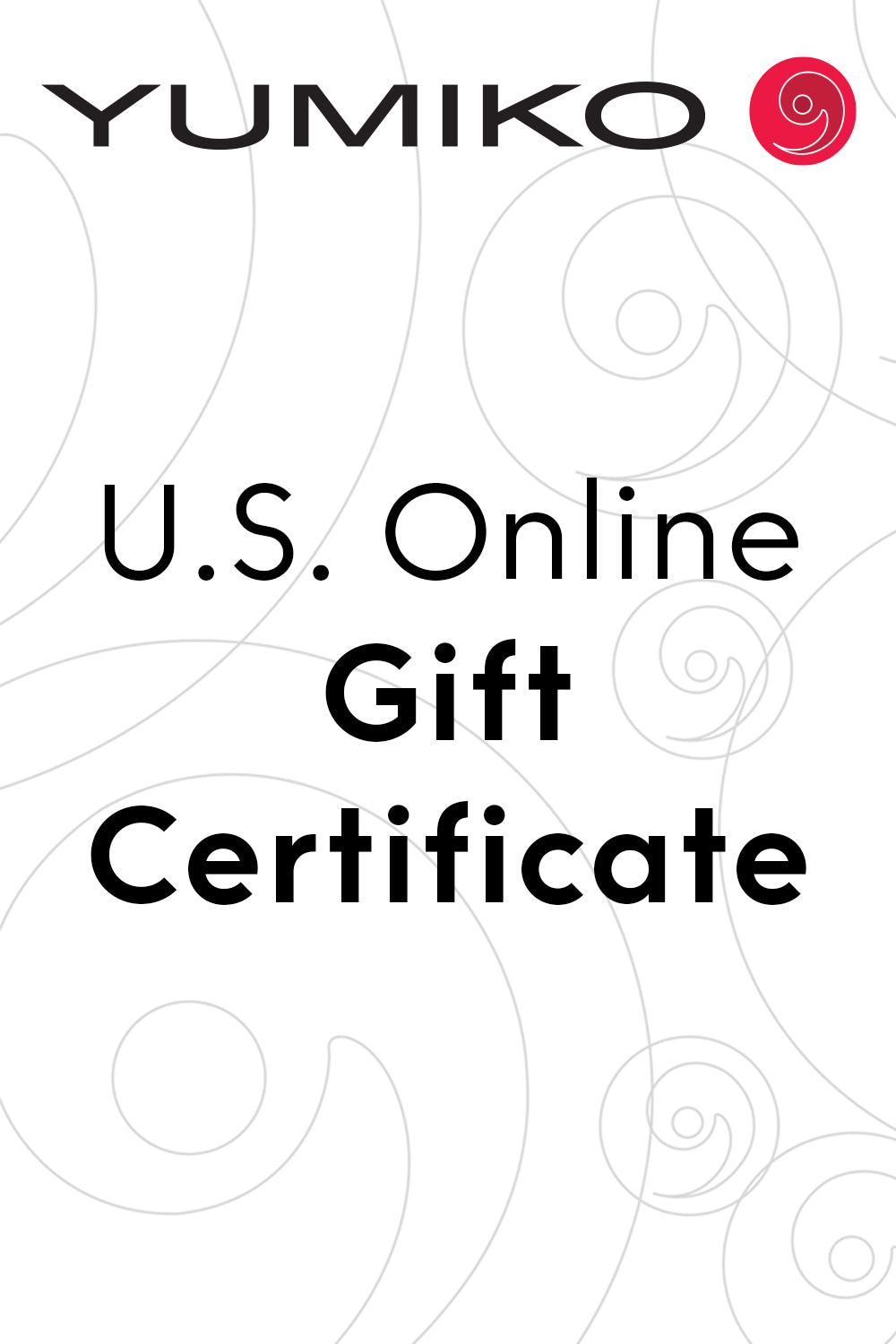 U.S. Online Gift Certificate