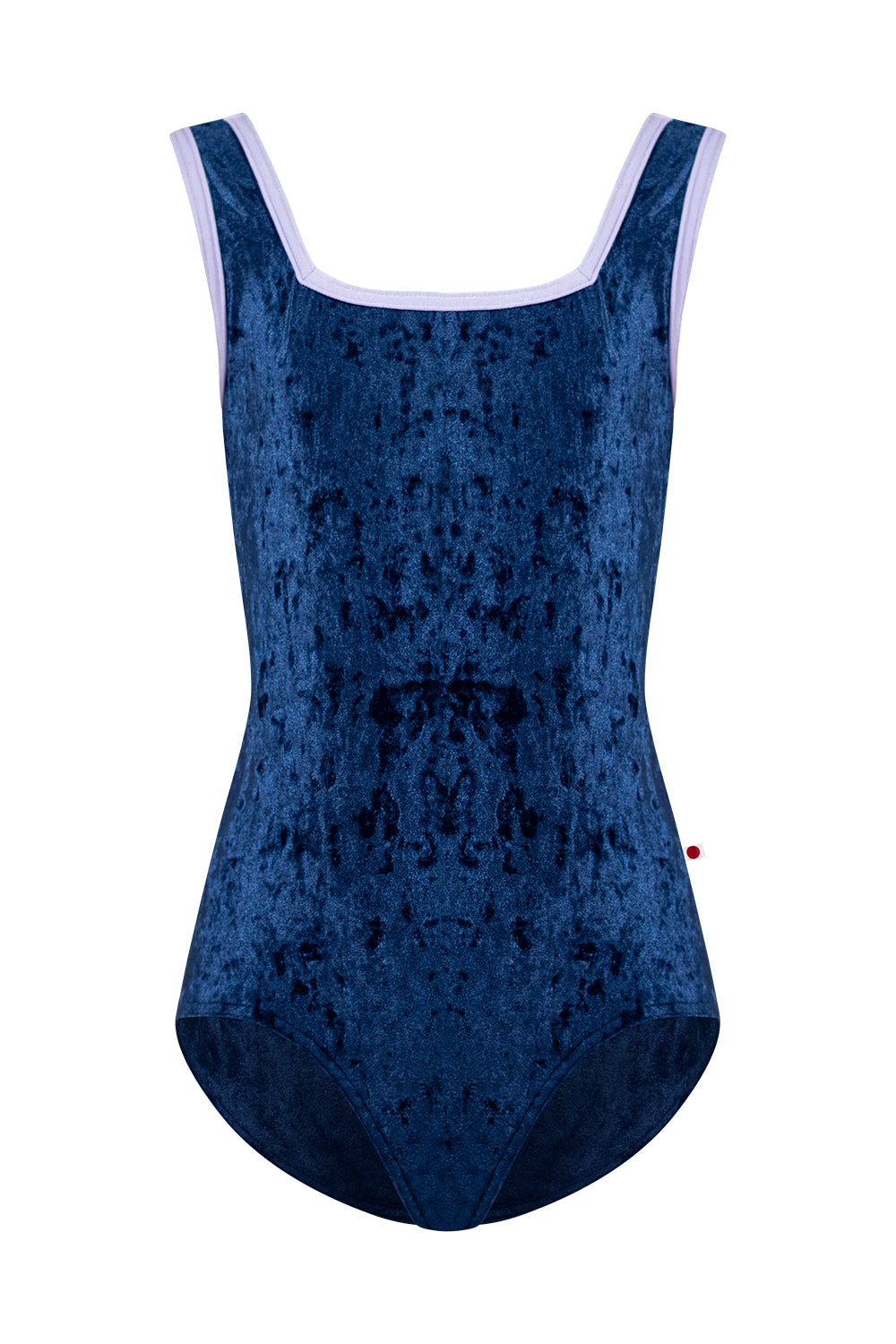 Kids Marieke leotard in CV-Dark Blue body color with N-Poem trim color