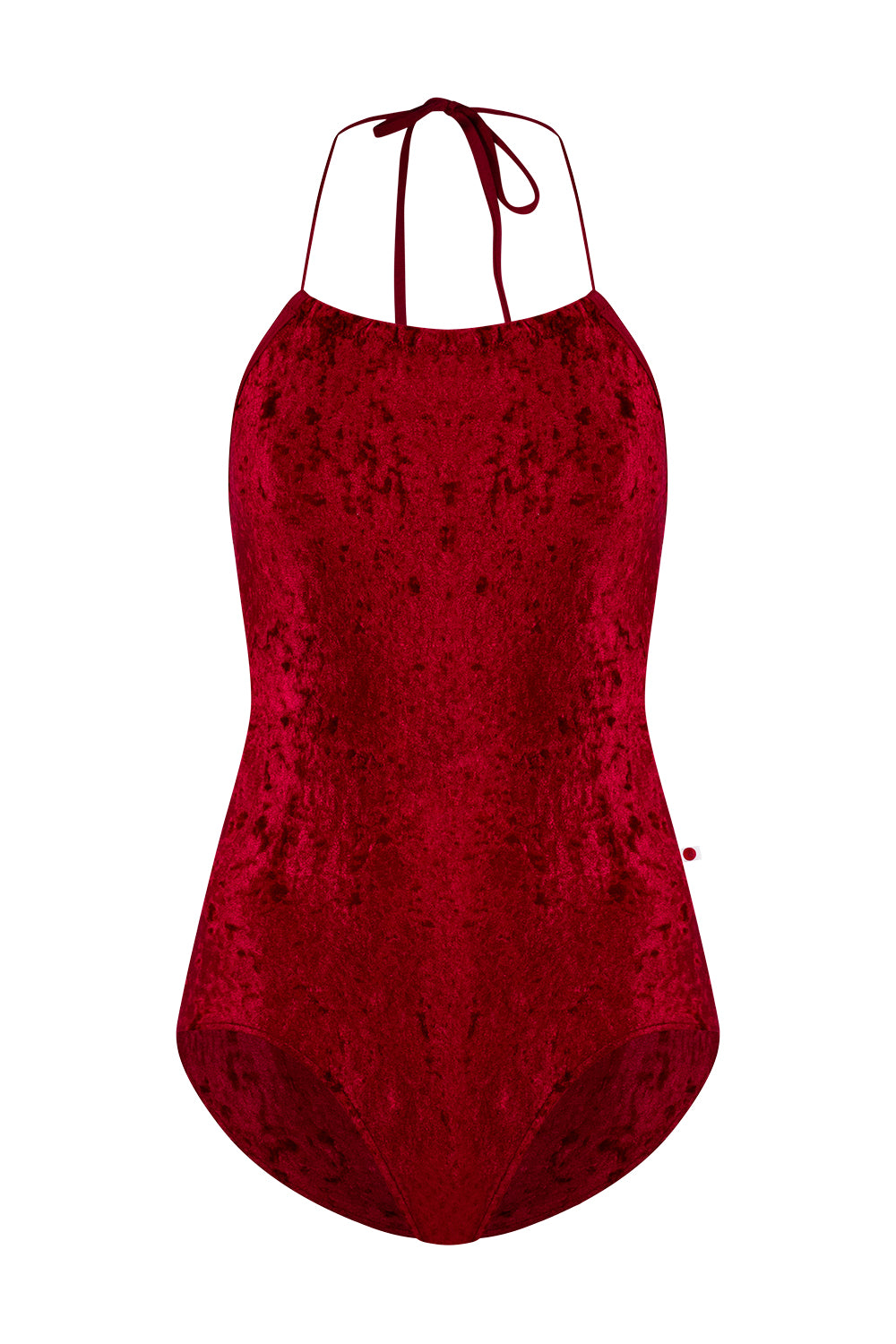 Monique leotard in CV-Dark Red body color and N-Berry trim color