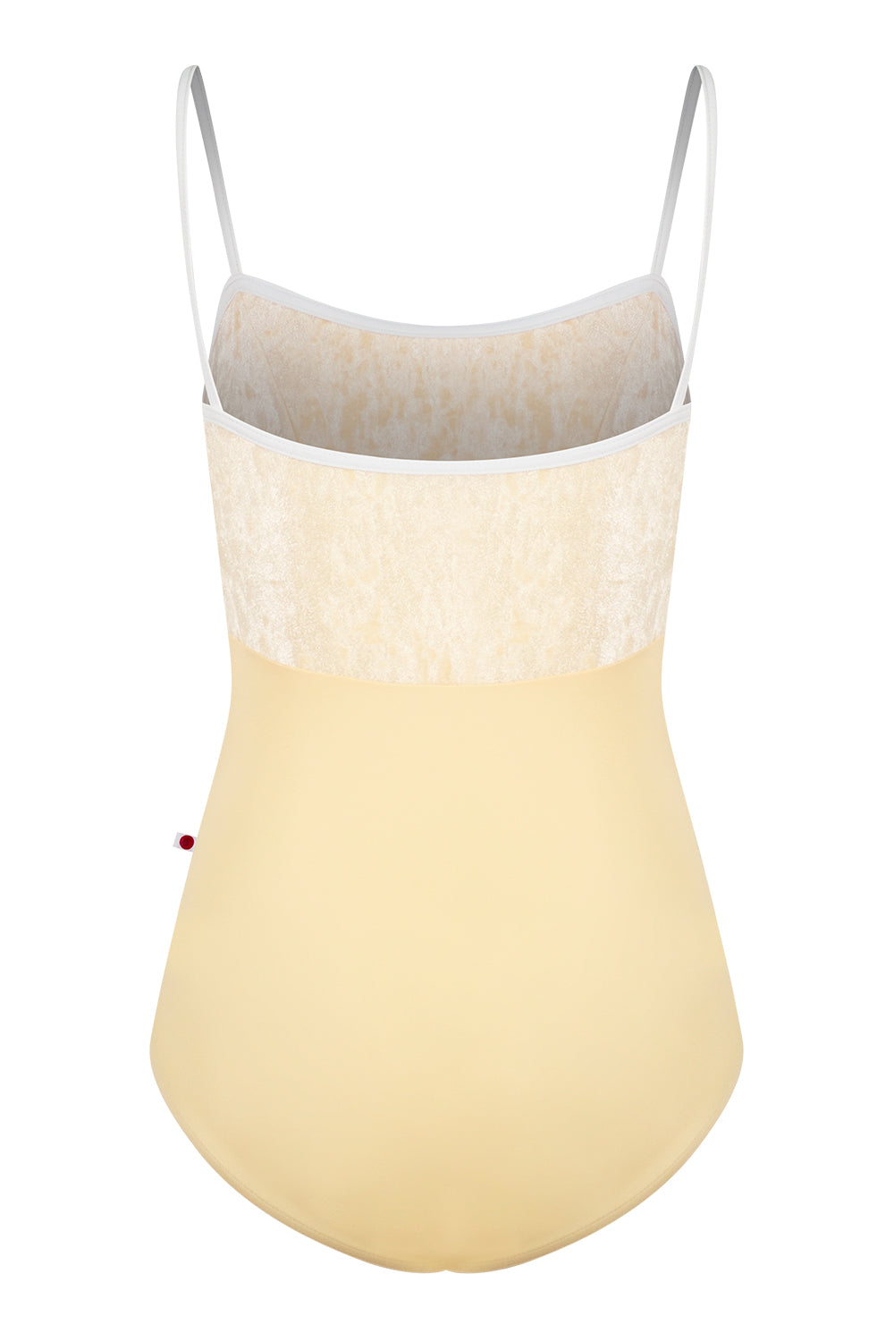 Denise leotard in T-Vanilla body color with CV-Vanilla top color and T-White trim color