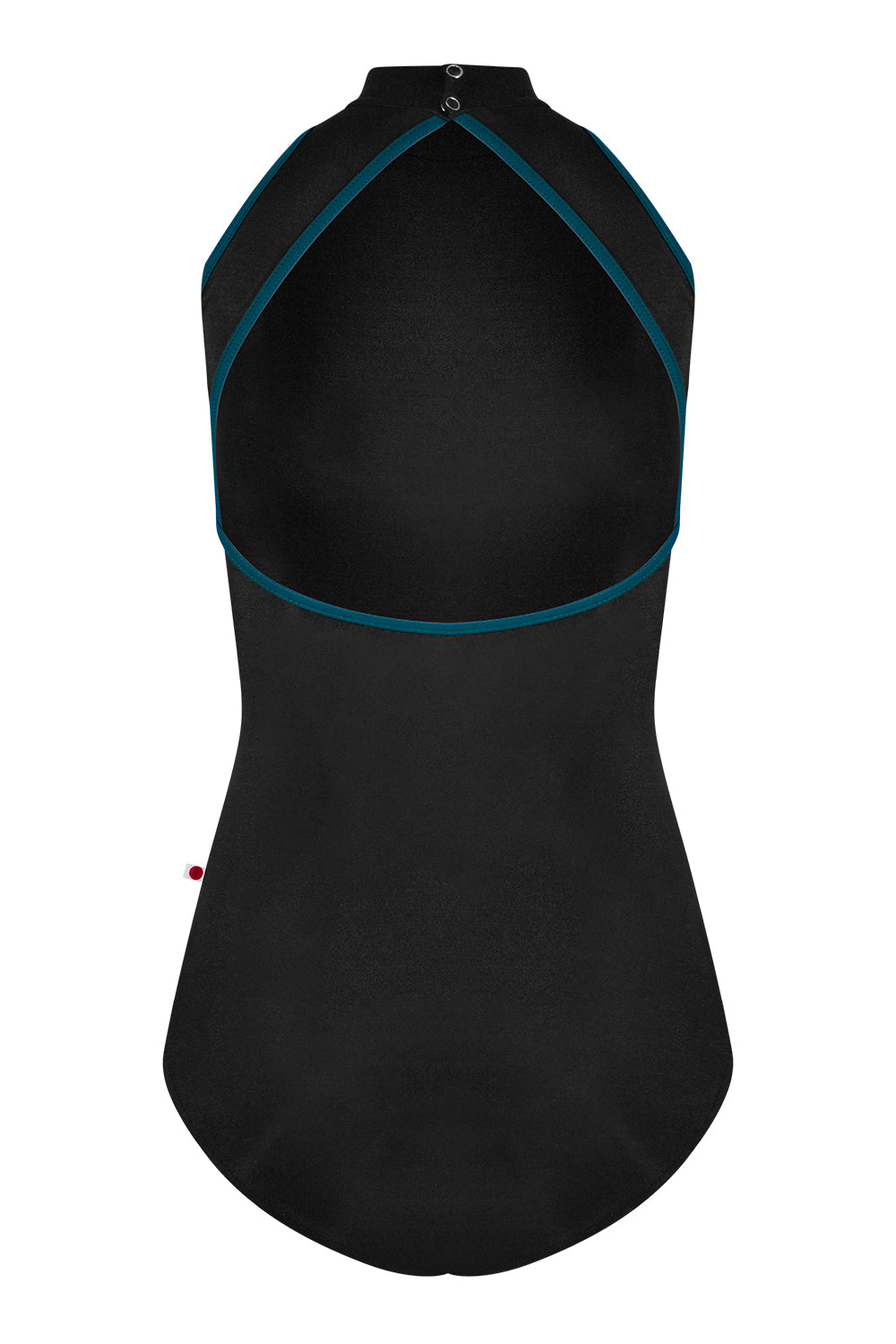 Noe leotard in N-Black body color with T-Zenith trim color