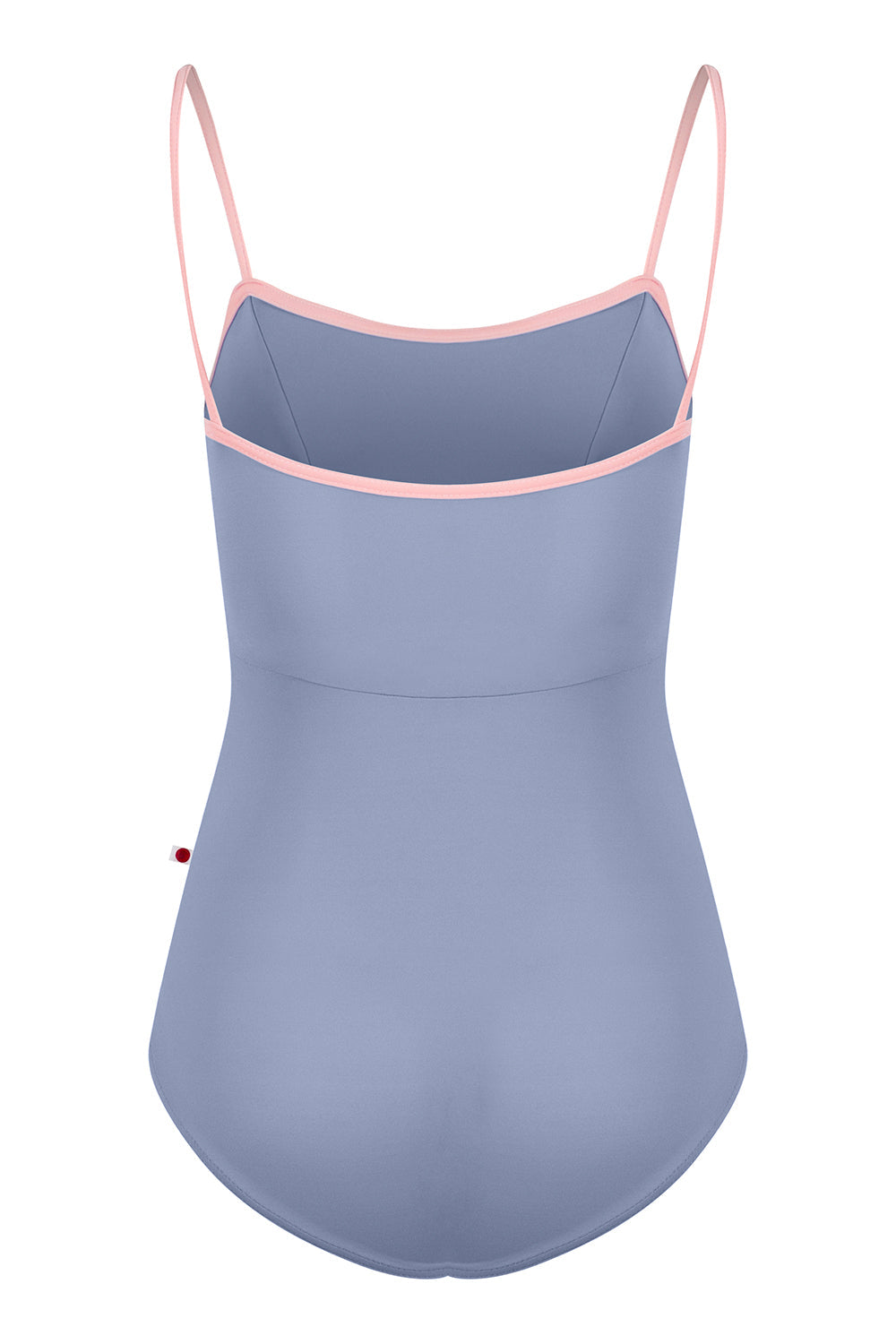 Denise leotard in T-Paradise body & top color with N-Antique Rose trim color