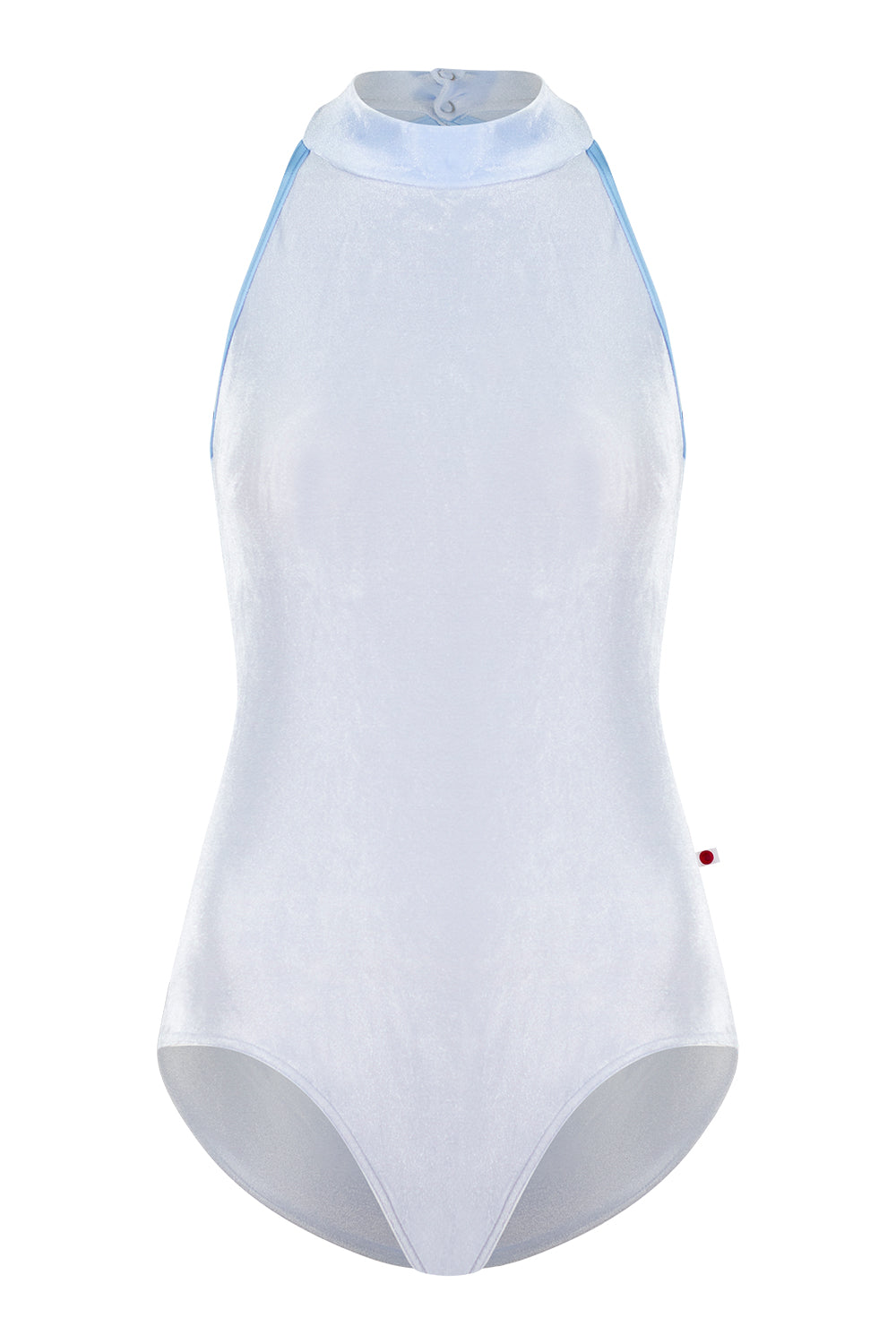 Noe leotard in V-Serenade body color with N-Moontide trim color