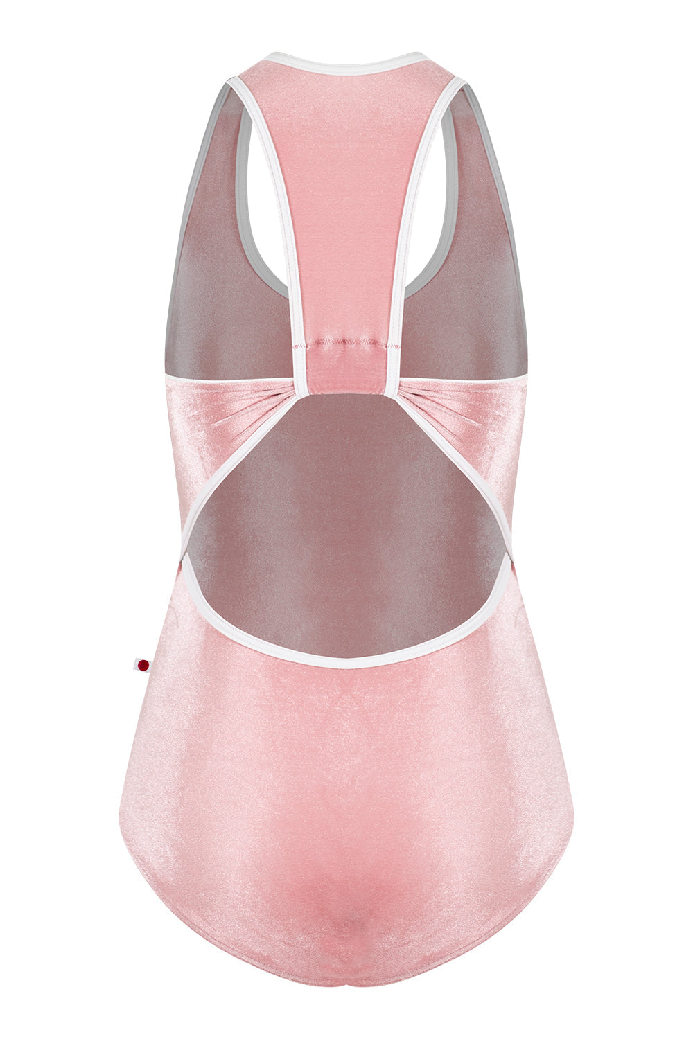 Alex leotard in V-Dreamy body color with T-White trim color