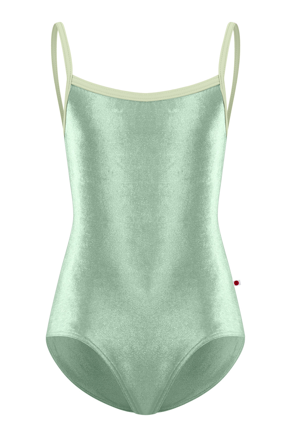 Kids Marisa leotard in V-Meadow body color with N-Ginko trim color