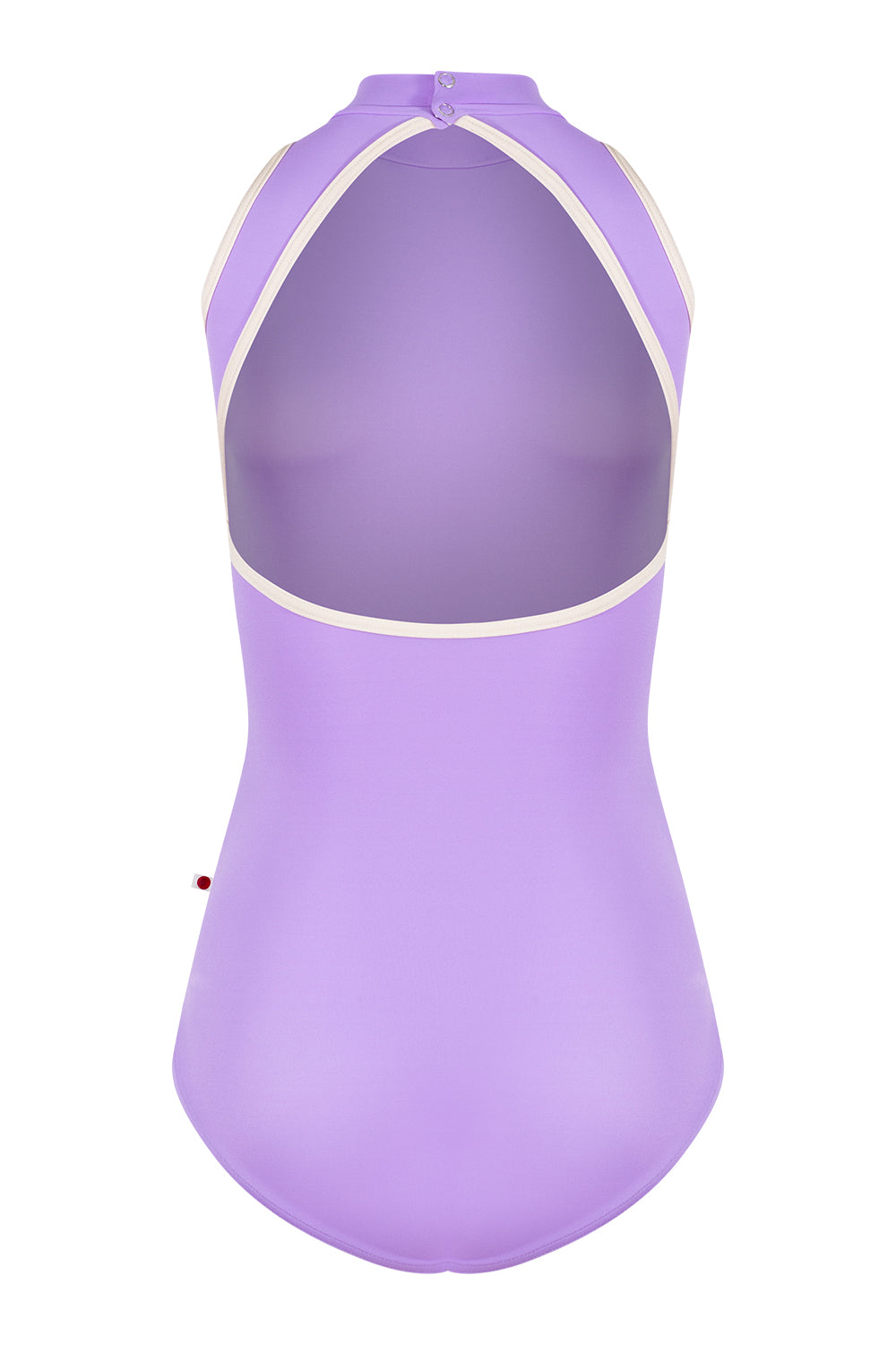 Noe leotard in T-Iris body color with N-Pearl trim color