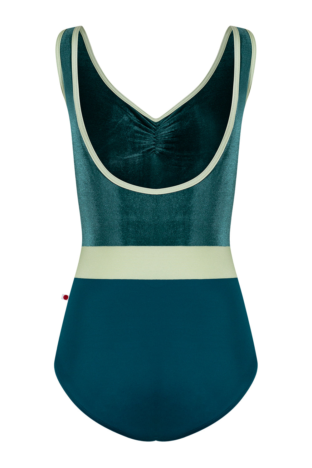 Lucy leotard in T-Zenith body color with V-Orbit top color and N-Ginko trim & middle band color