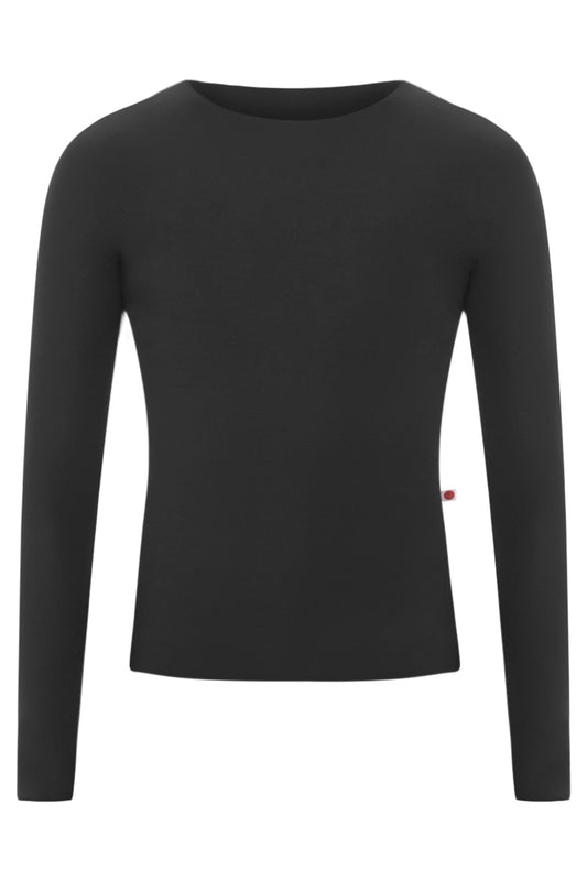Amazing long sleeved top in A-Black