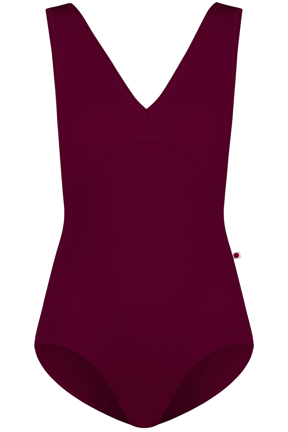 Alicia basics leotard in N-Burgundy color