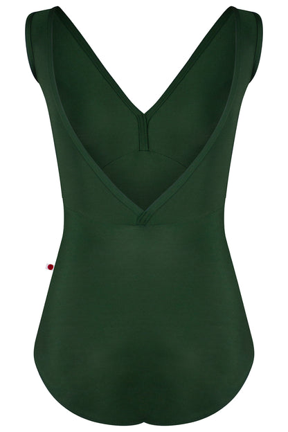 Alicia basics leotard in N-Huntress color