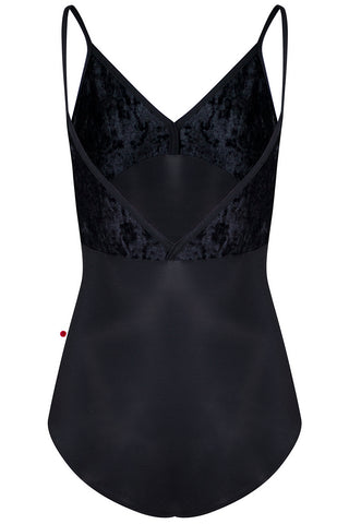 Daria leotard in N-Black body color with CV-Black top color
