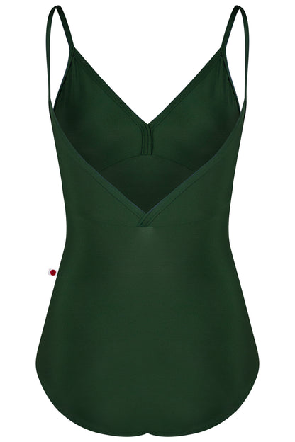 Daria leotard in N-Huntress color