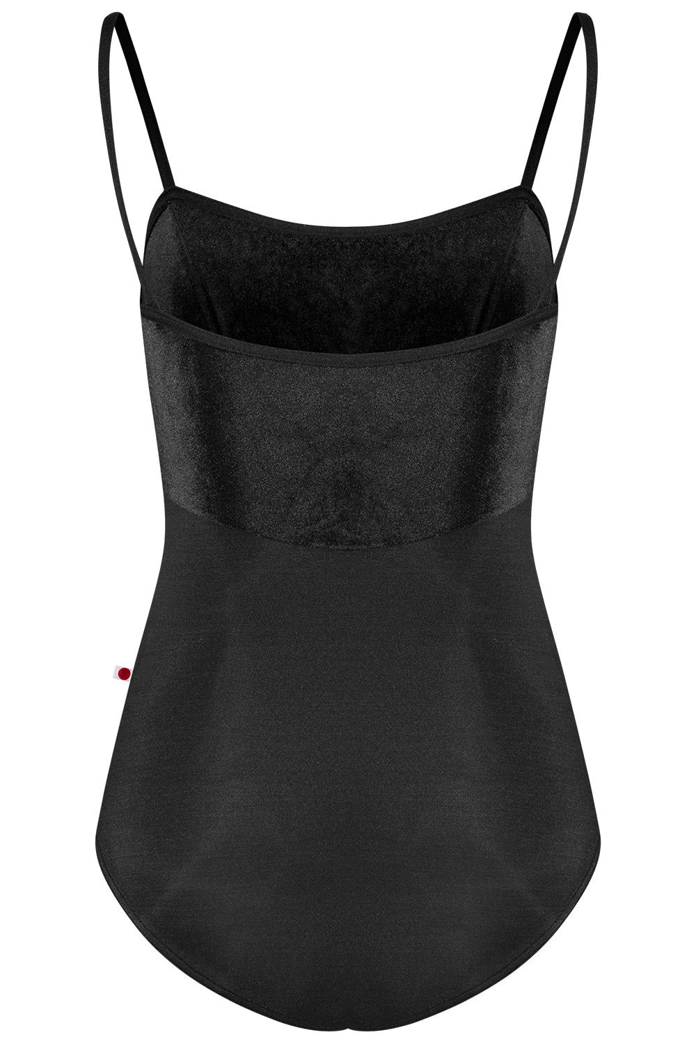 Denise leotard in N-Black body color with V-Black top color and N-Black trim color