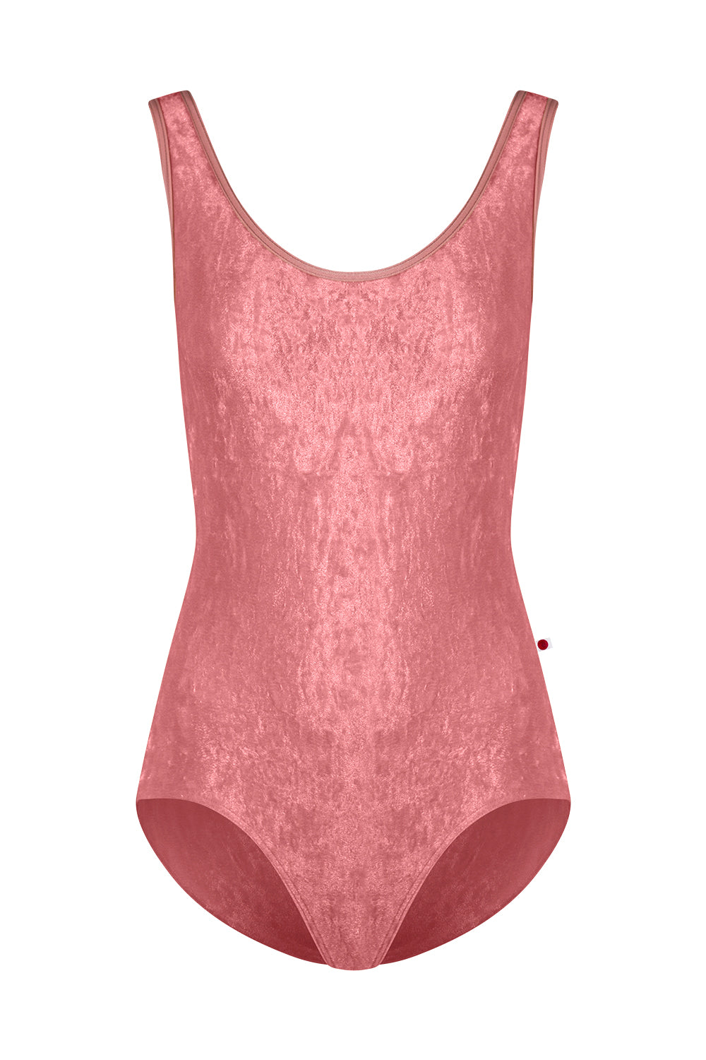 Kids Anna leotard in CV-Romance color with N-antique Rose trim color