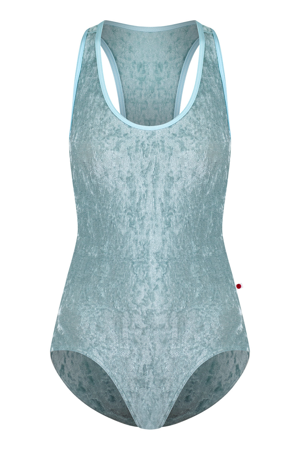 Alex leotard in CV-Ice body color with N-Mirror trim color