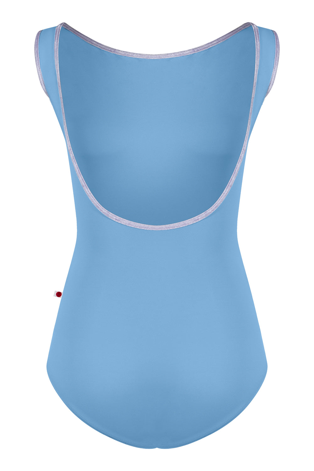 Kids Sofiane leotard in T-Bluebell body color with CV-Angelic trim color