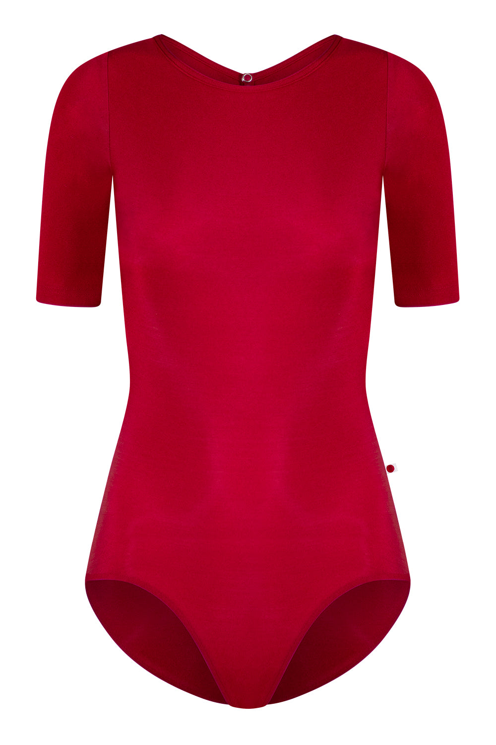 Larissa leotard in N-Berry body & trim color