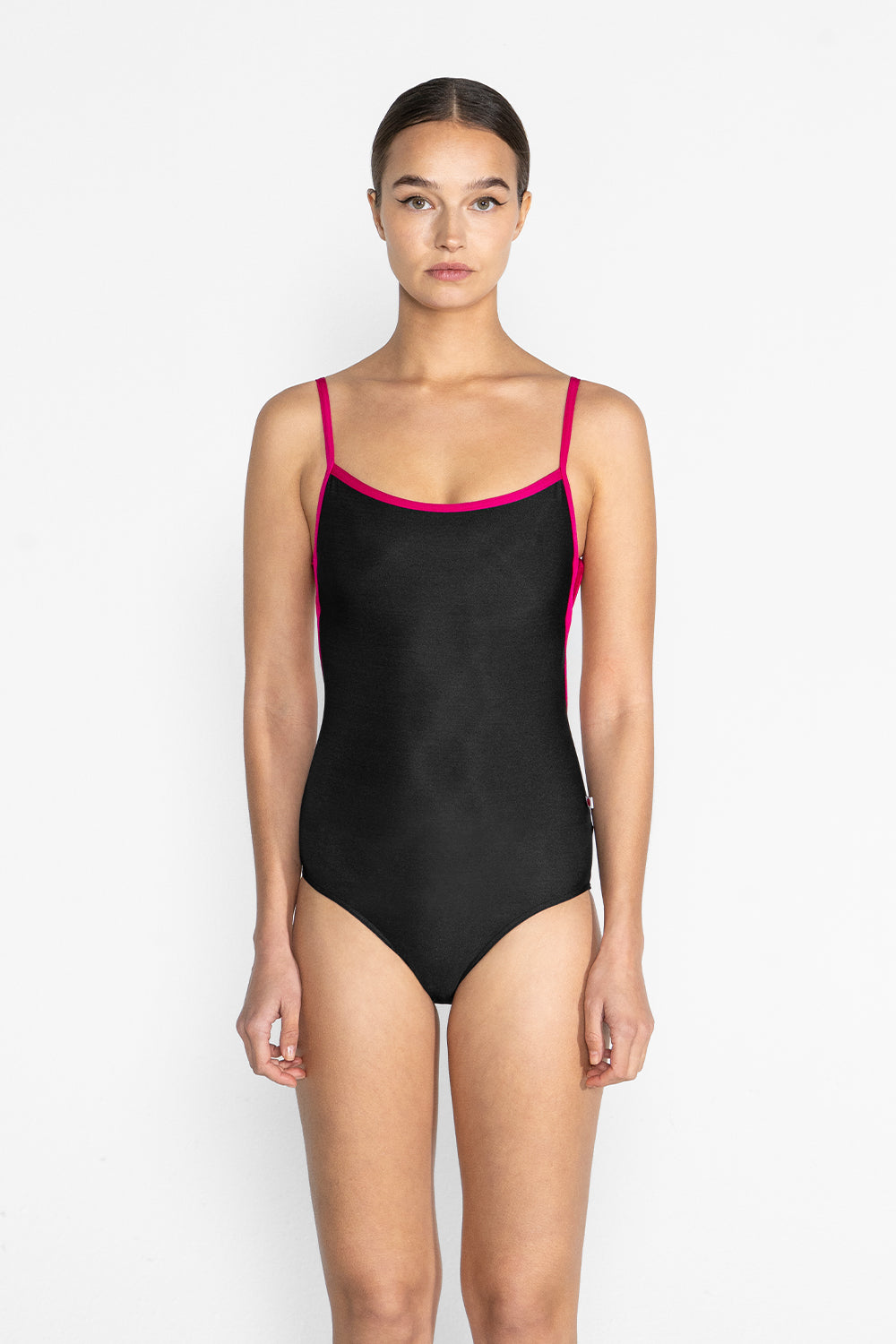 Tamara leotard in N-Black body color with N-Jazz trim color