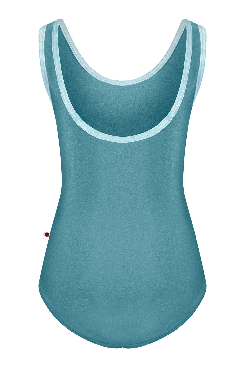 Kids Anna leotard in N-Frost body color with CV-Ice trim color