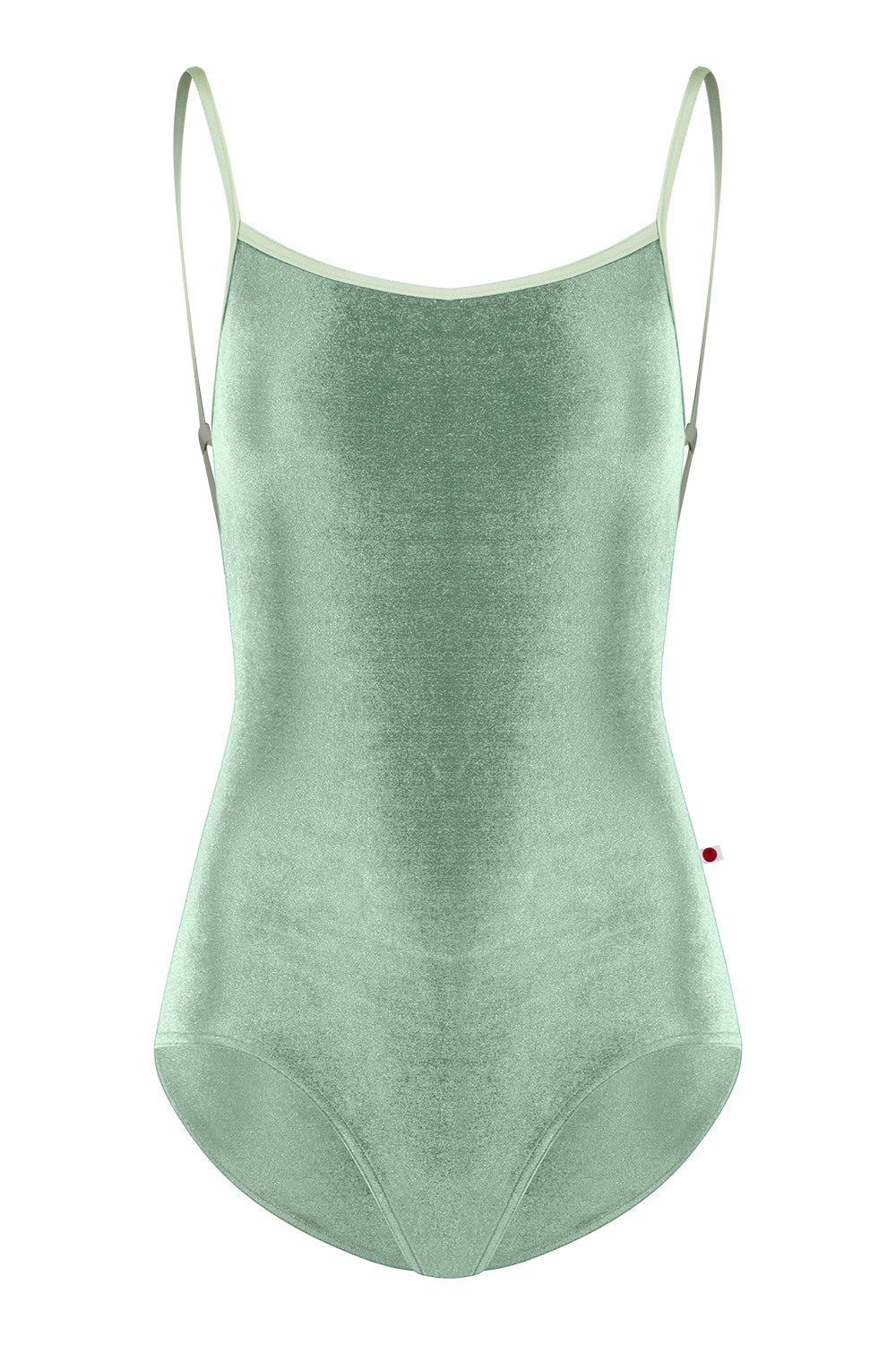 Daniela leotard in V-Meadow body color with N-Ginko trim color