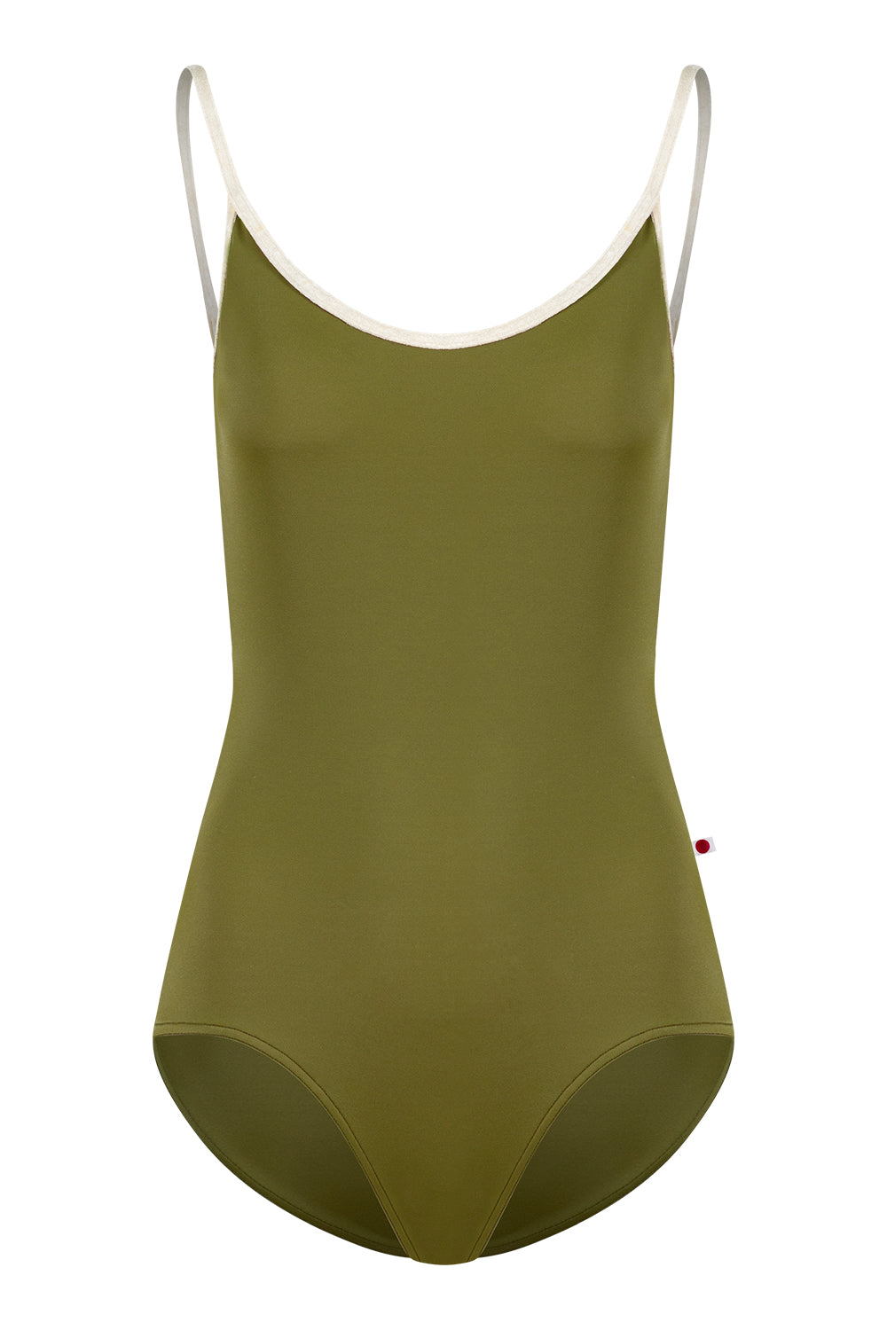Fiona leotard in T-Eden body color with Mesh Vanilla top color and CV-Vanilla trim color