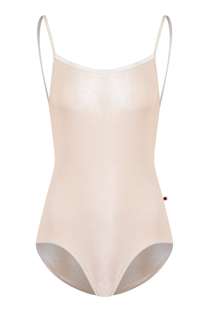 Marisa leotard in V-Buttermilk body & trim color