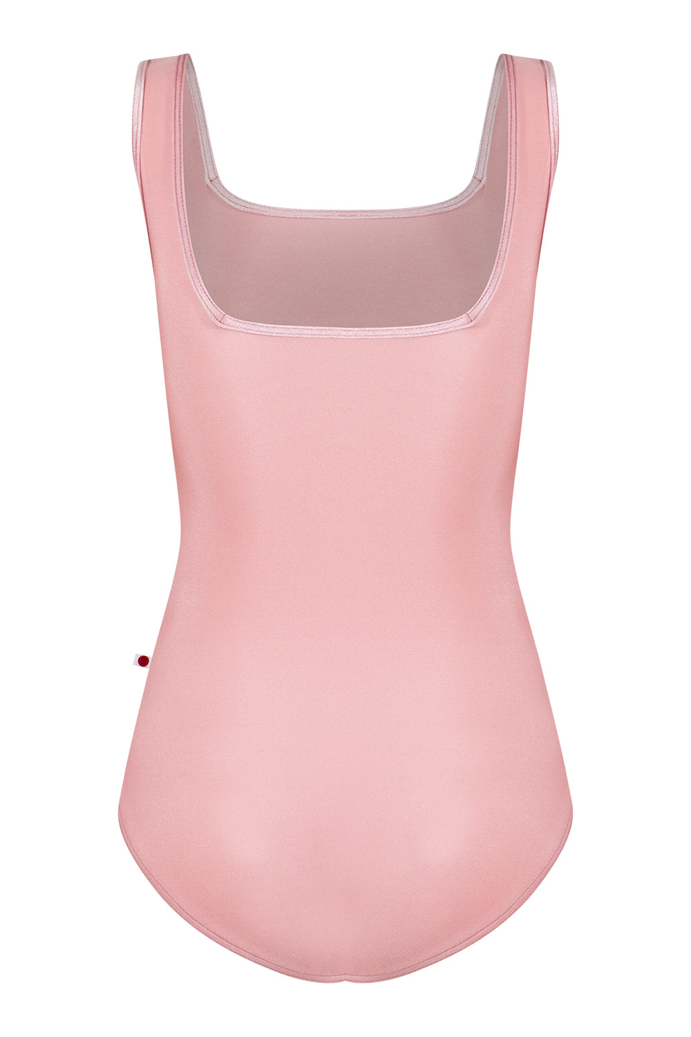 Marieke leotard in N-Antique Rose body color with V-Dreamy trim color