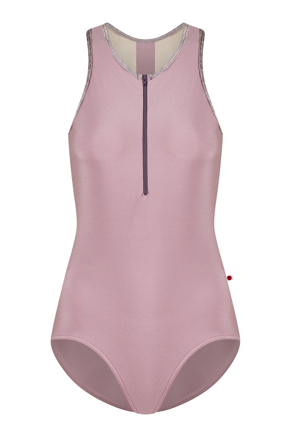 Sasha leotard in N-Magic body color with Mesh Dolce top color and CV-Phantom trim color