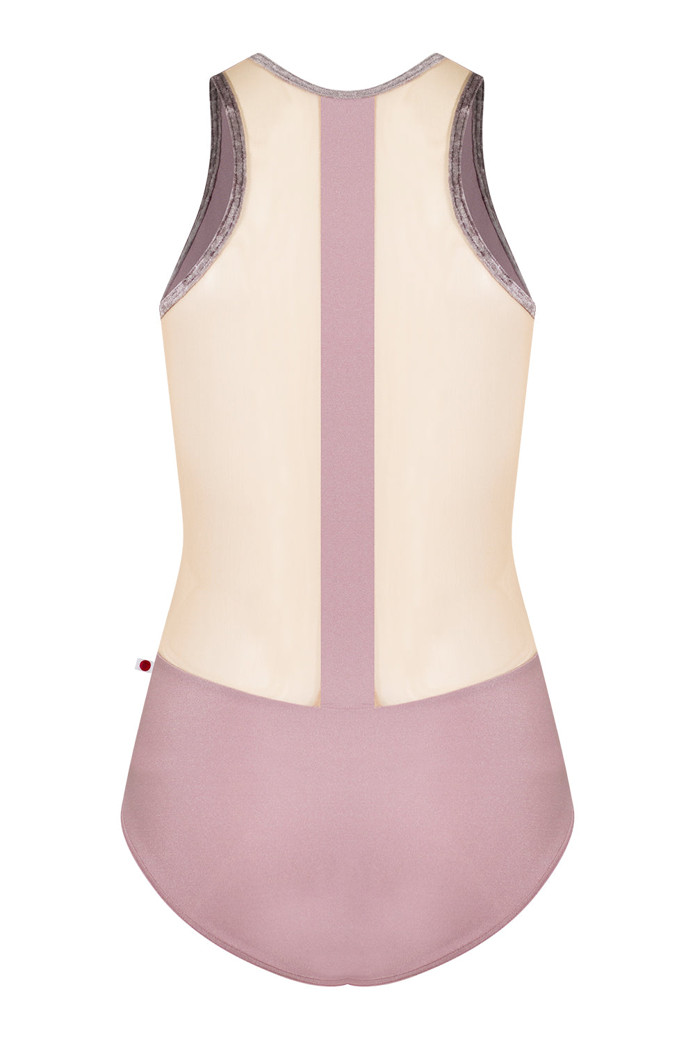 Sasha leotard in N-Magic body color with Mesh Dolce top color and CV-Phantom trim color