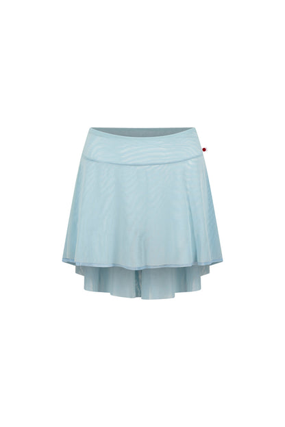 Isabelle Short Double Mesh in Mesh Glacier bottom layer and Mesh Whisper bottom layer