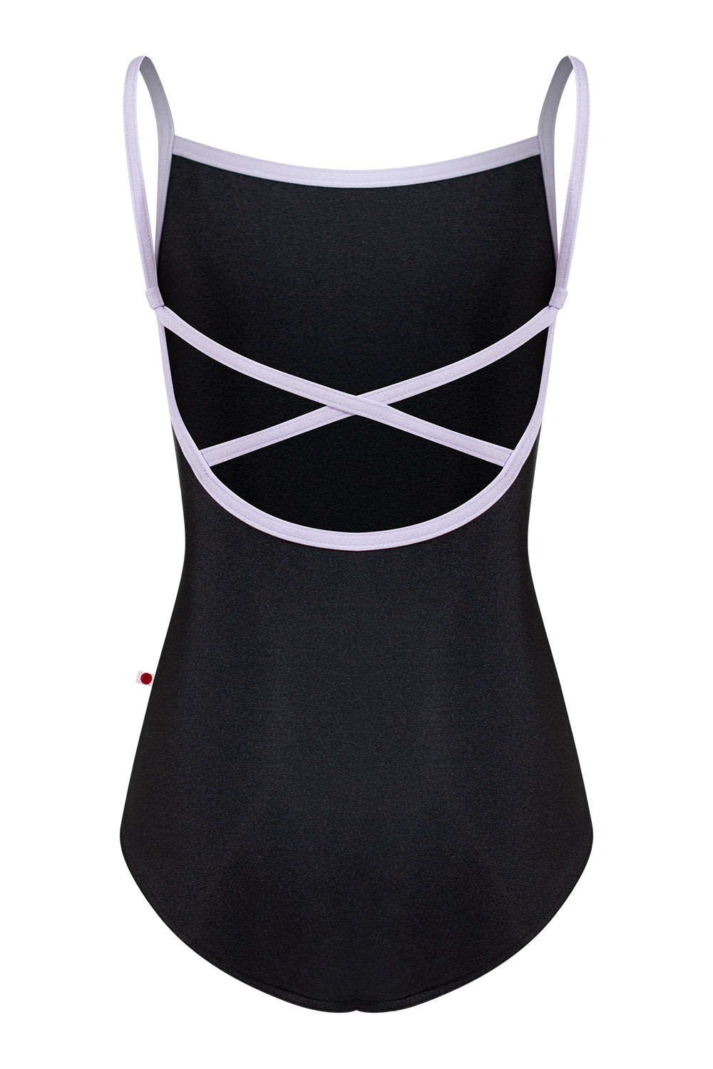 Kids Daniela leotard in N-Black body color with N-Poem trim color