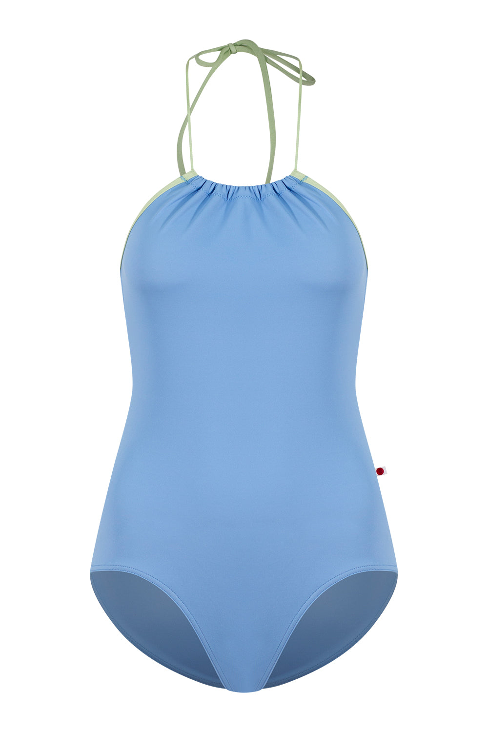Monique leotard in T-Paradise body color with N-Ginko trim color