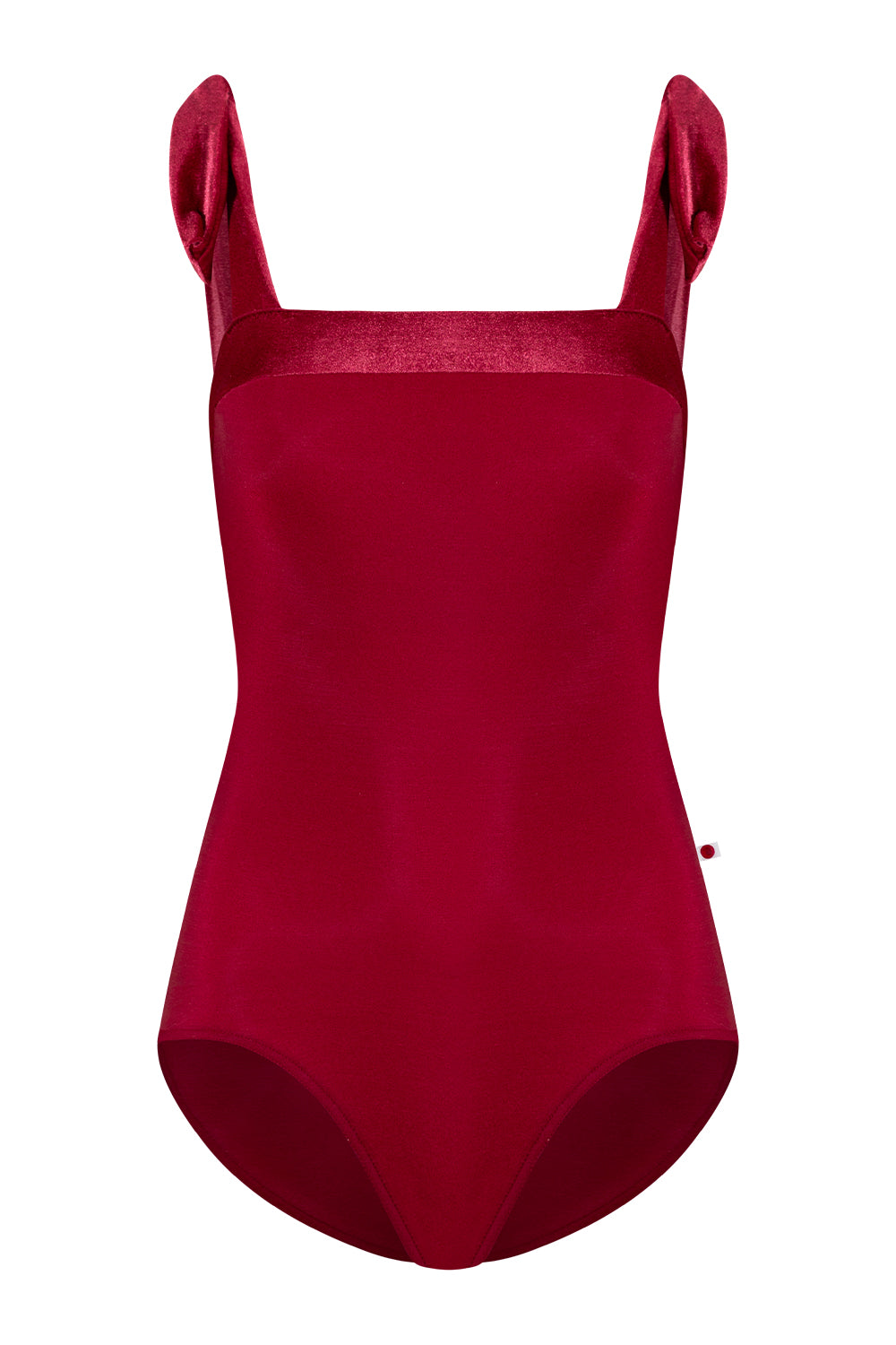 Mimi leotard in N-Berry body color with V-Cerise top color