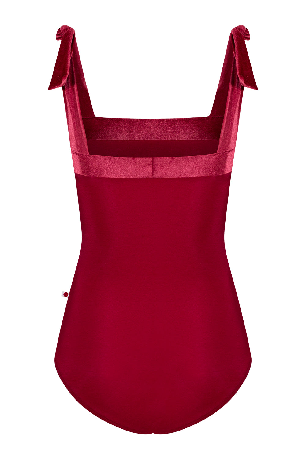 Mimi leotard in N-Berry body color with V-Cerise top color