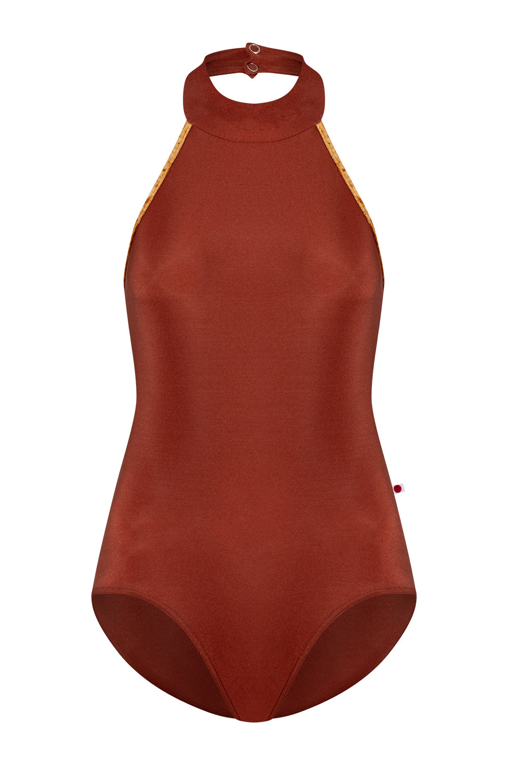 Sarah leotard in N-Bronze body color with CV-Bling trim color