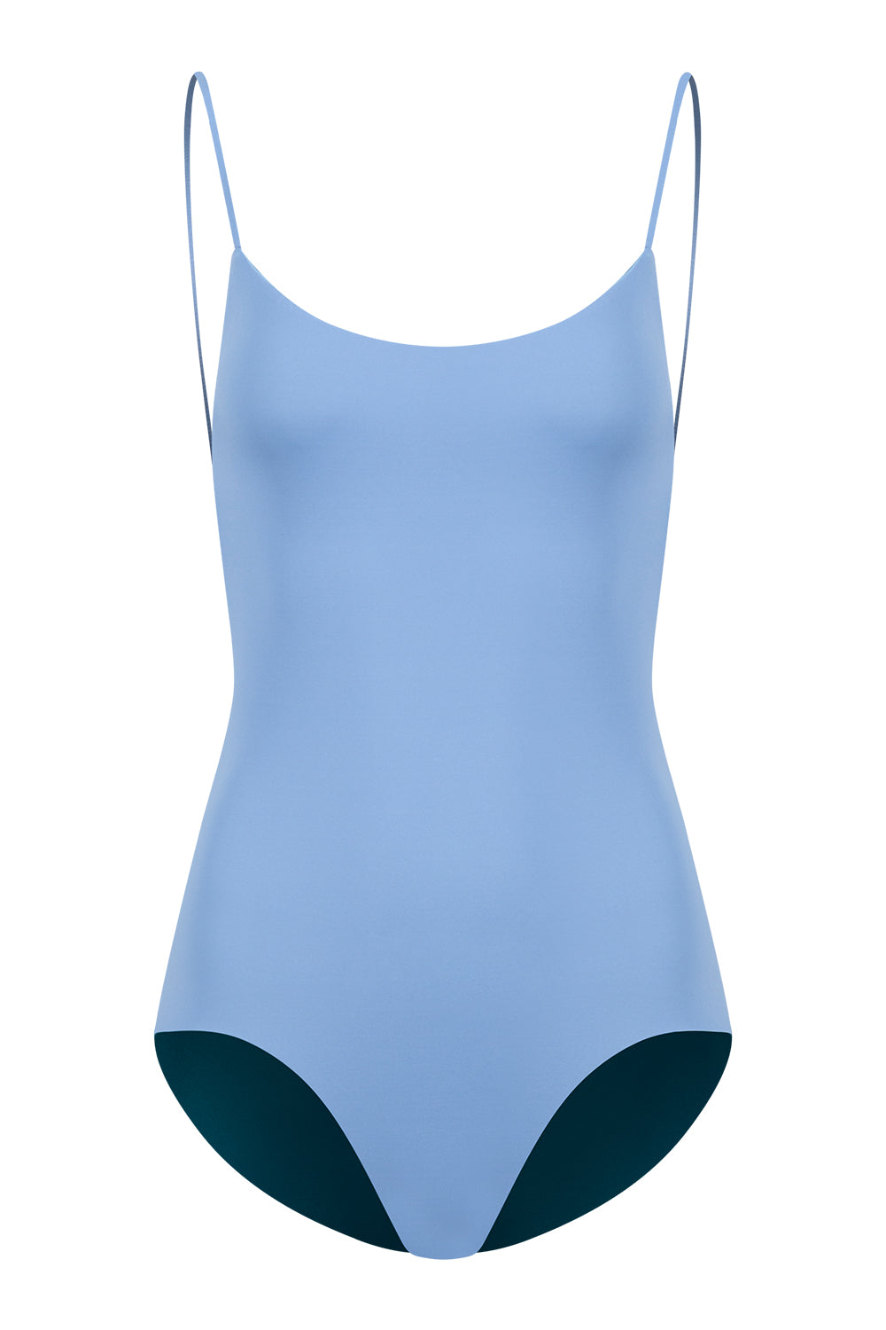 Romy leotard in T-Zenith Body color with T-Paradise inner pannel and T-Paradise trim color