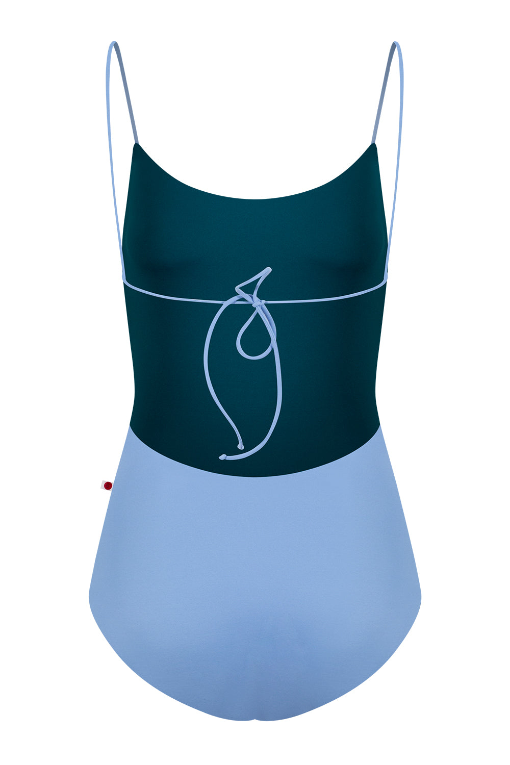 Romy leotard in T-Zenith Body color with T-Paradise inner pannel and T-Paradise trim color