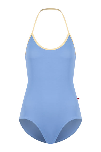 Kate leotard in T-Paradise body color with T-Vanilla trim color