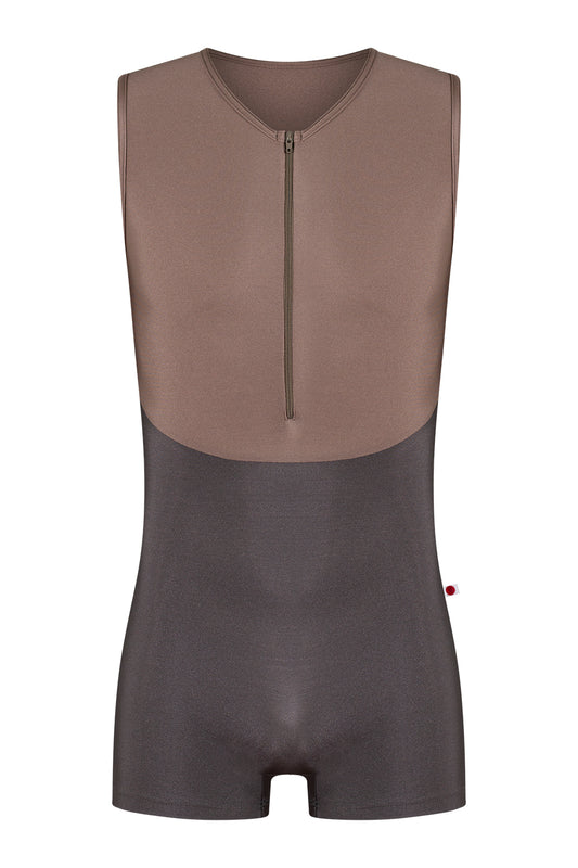 Ken Semi-Unitard in N-Shadow body color with N-Star top, zipper and trim color