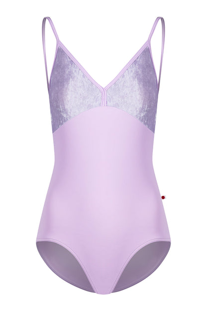 Kids Daria leotard in T-Ribbon body color with CV-Angelic trim color