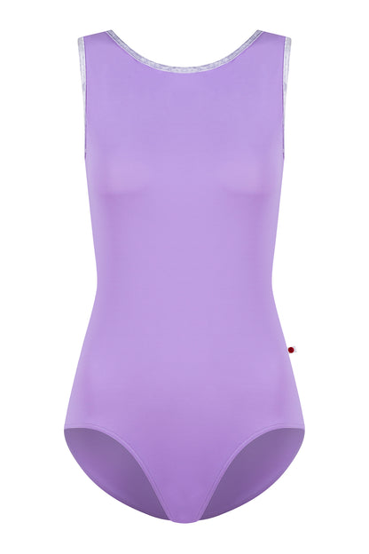 Sofiane leotard in T-Iris body color with CV-Angelic trim color