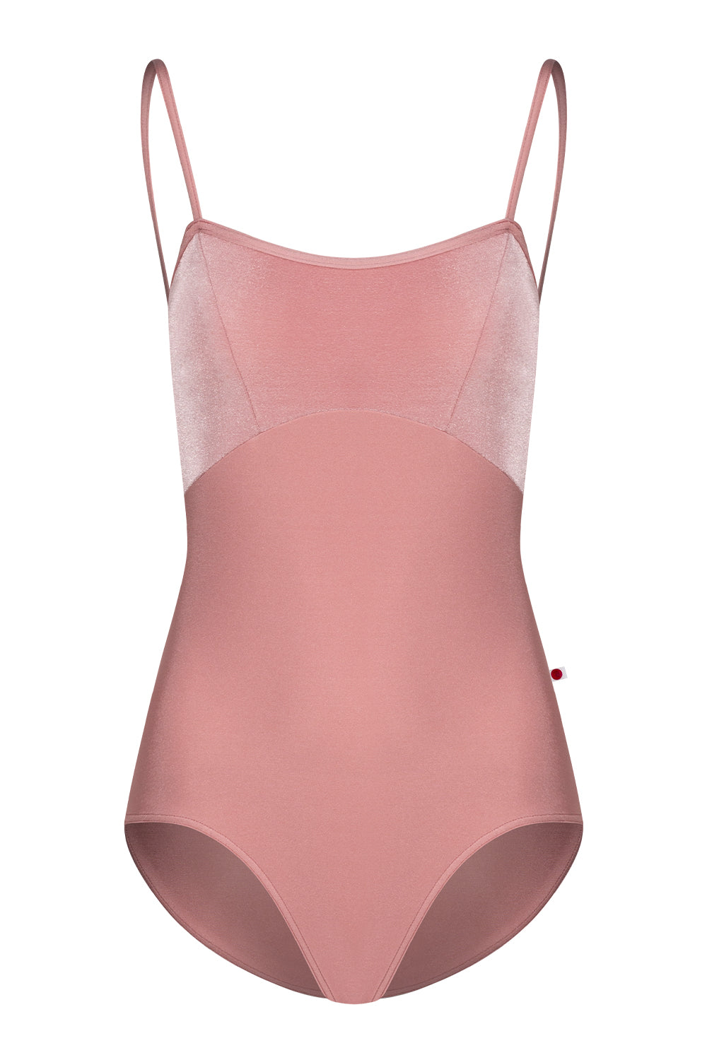 Denise leotard in N-Antique Rose body & trim color and V-Dreamy top color