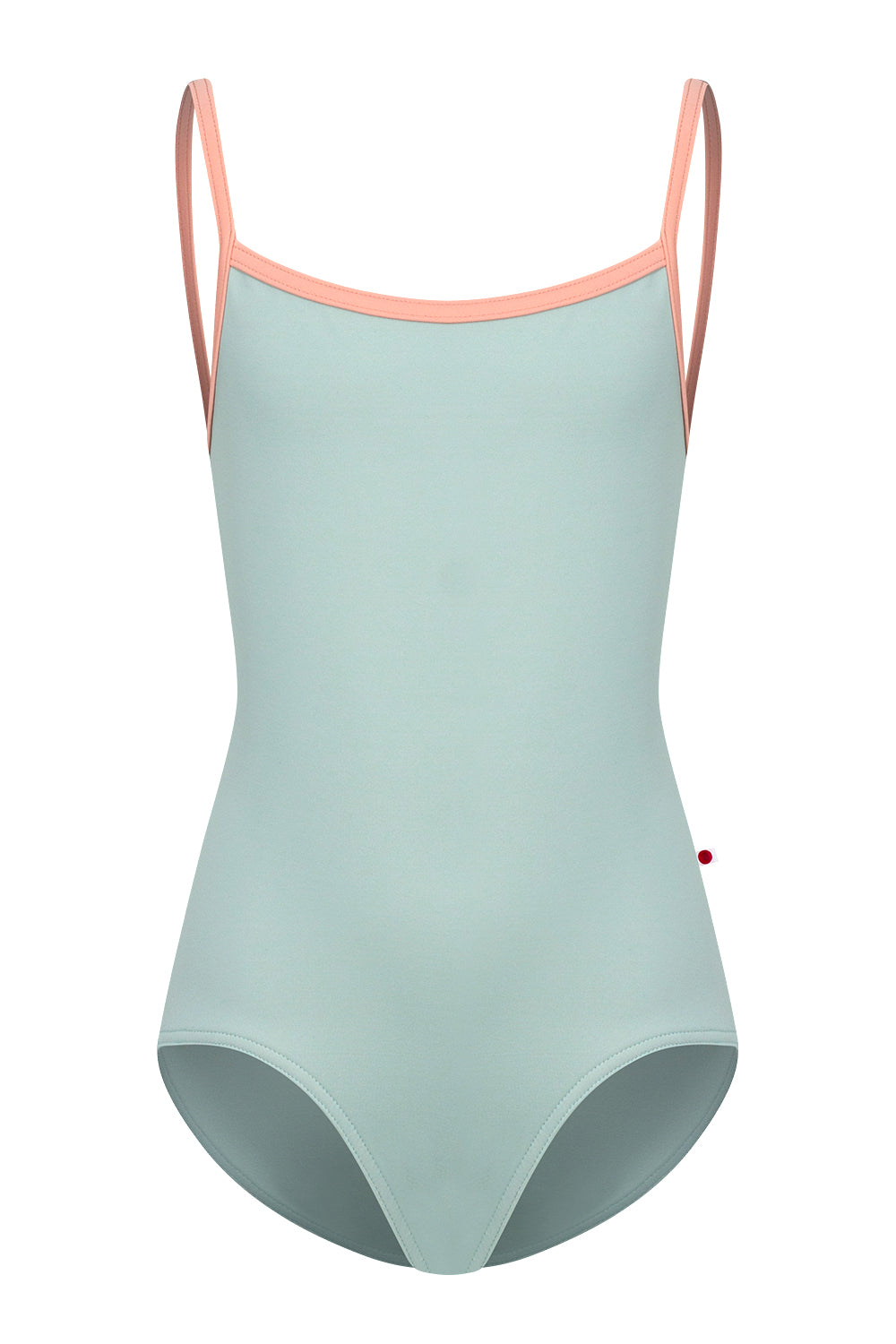 Kids Marisa leotard in T-Whisper body color with T-Nectar trim color