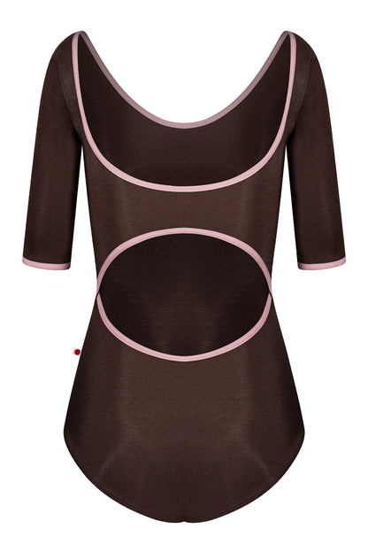 Veronique Nylon/Half-Sleeves